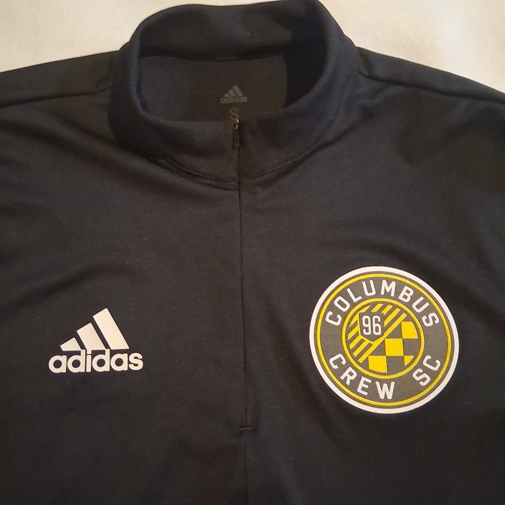Adidas Aeroready Quarter-Zip Athletic Training Top Columbus Crew Women’s S - Picture 3 of 10